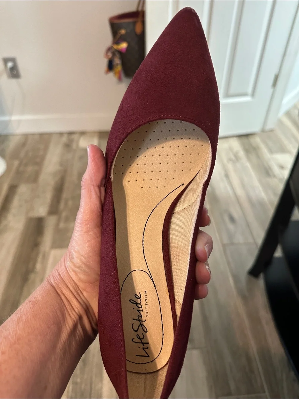 LifeStride New heels , 👠 Burgundy sz 9